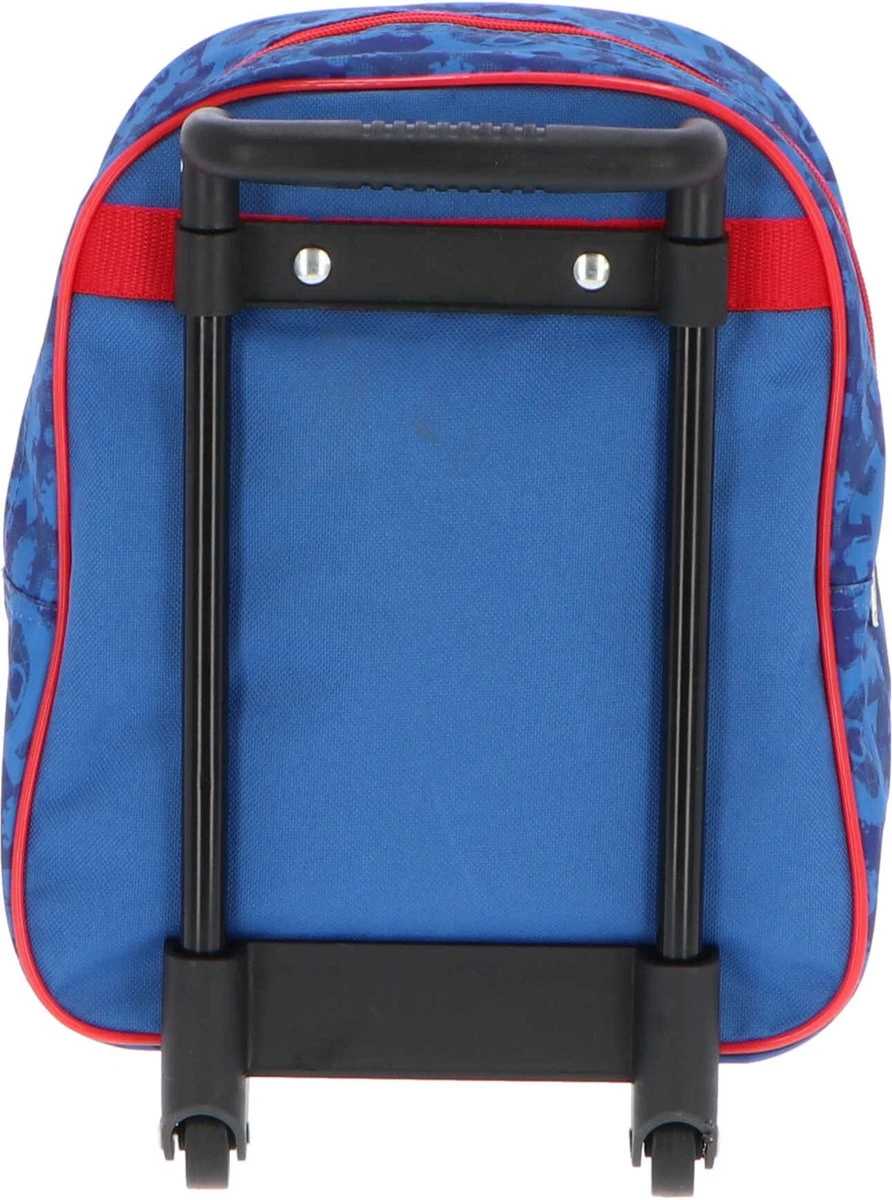 Spider-Man Spiderman Handbagage Reiskoffer/trolley - Blauw/rood - 28 Cm - Voor Kinderen - Afbeelding 2