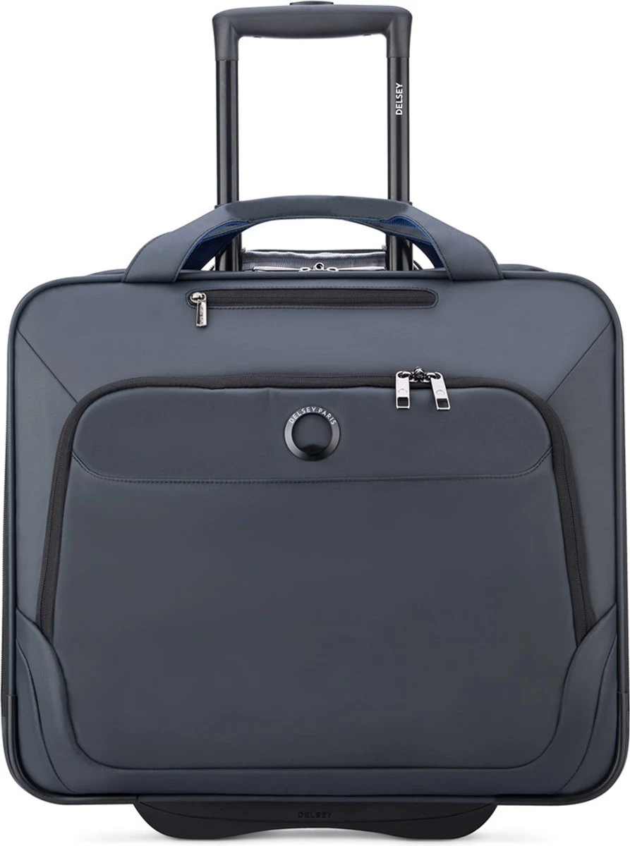 Delsey Parvis Plus Trolley L - 17.3 Inch Laptopvak - Grijs - Afbeelding 12