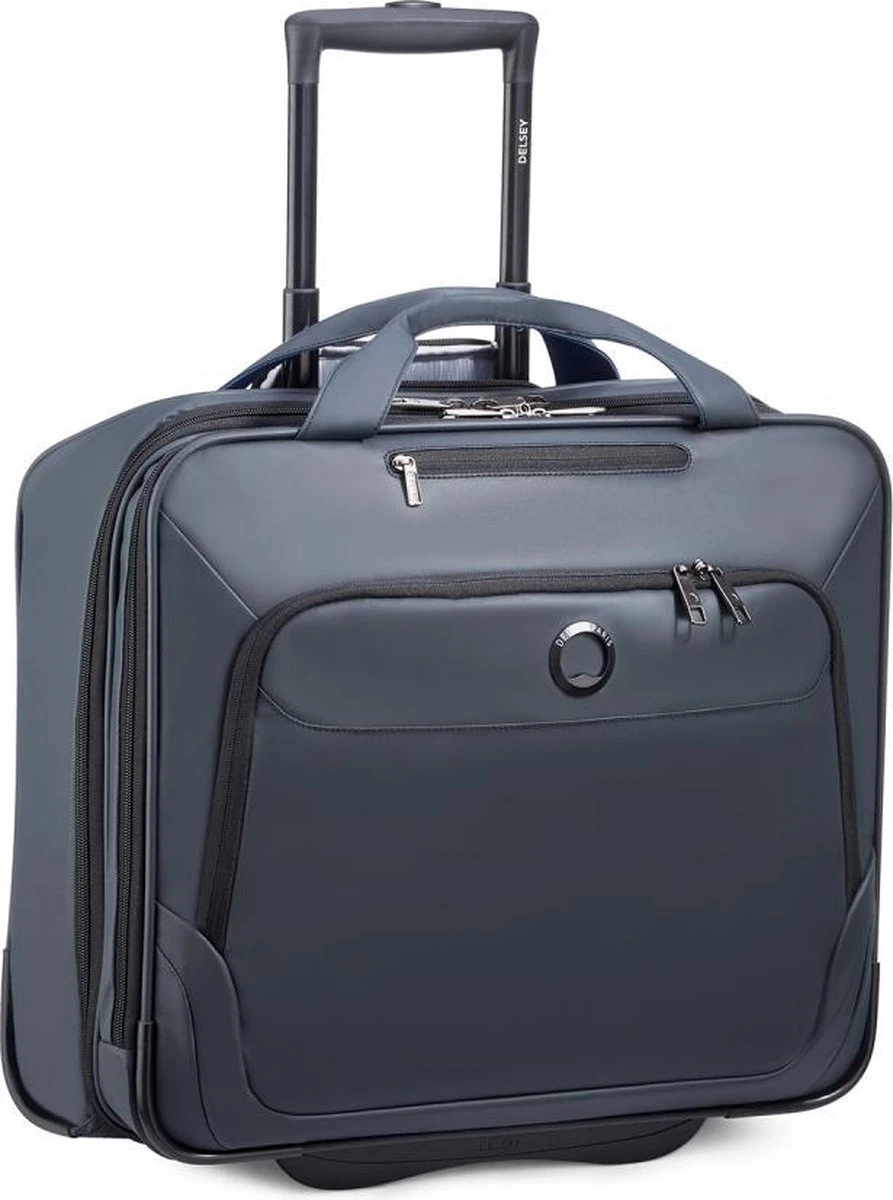 Delsey Parvis Plus Trolley L - 17.3 Inch Laptopvak - Grijs - Afbeelding 3