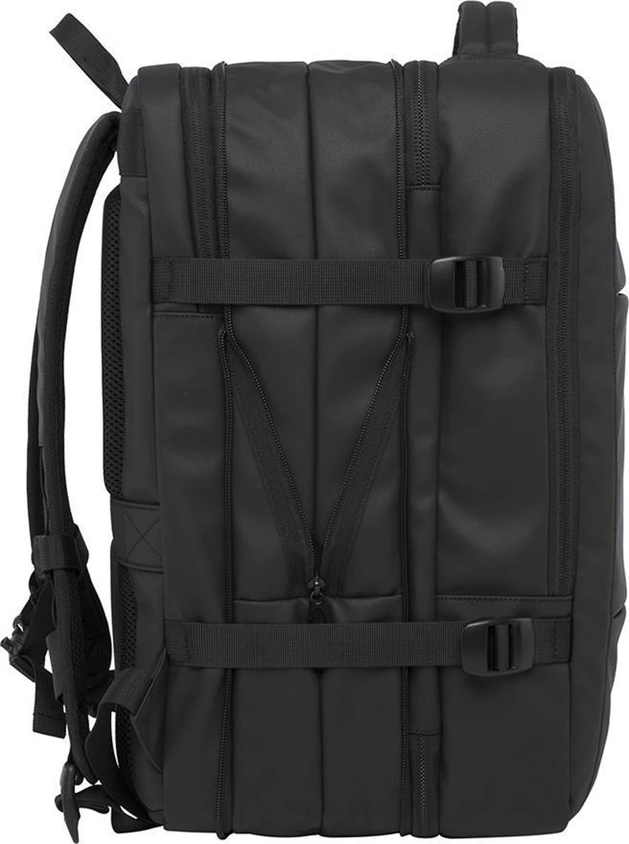 Bange Rugtas - 15,6 Inch - Laptop Rugzak - USB-aansluiting - Waterafstotend - Zwart - Incl. Smart Thermosfles - Afbeelding 13