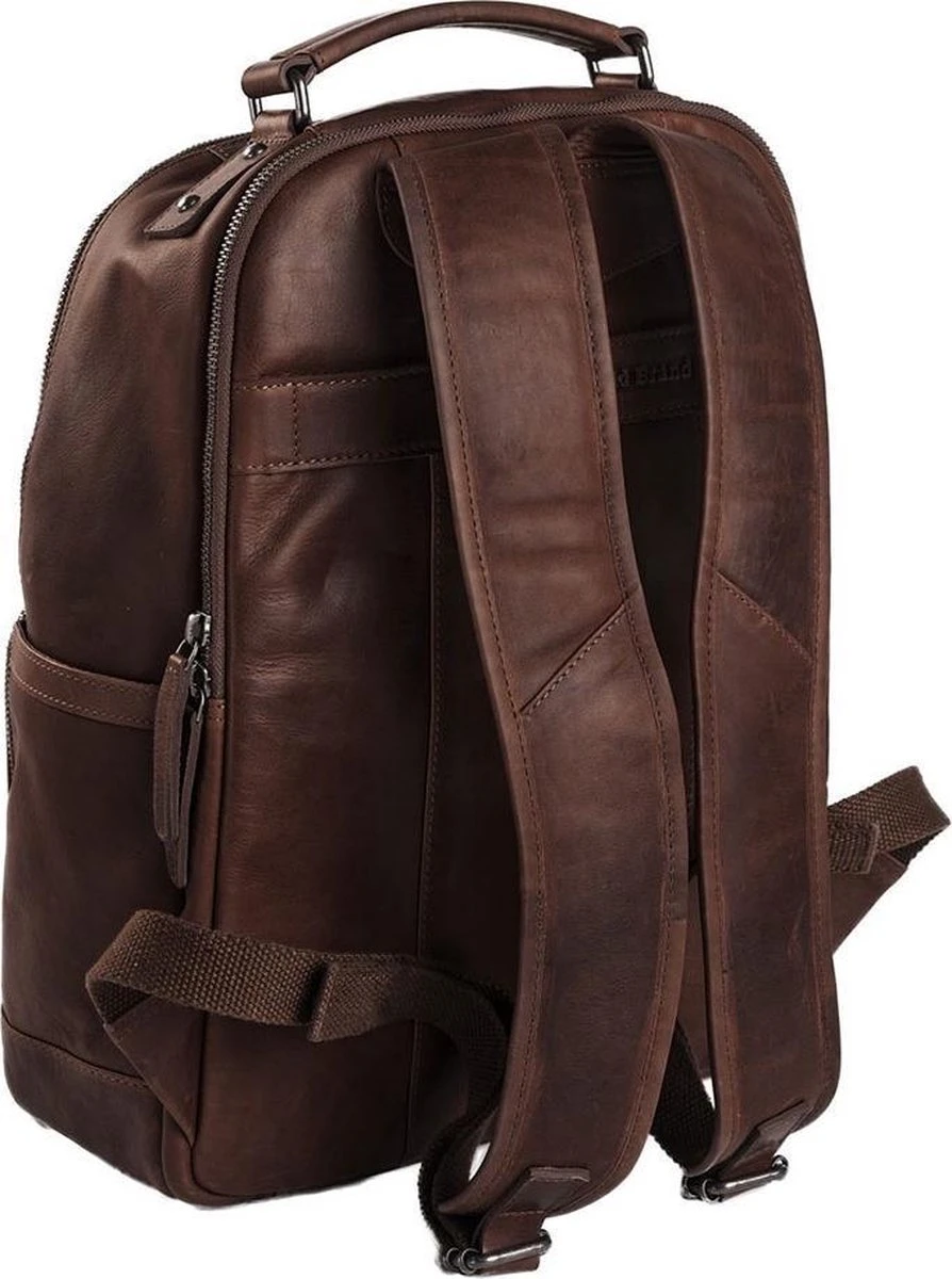 Chesterfield Bags Leren Laptop Rugzak Austin Bruin - Afbeelding 9