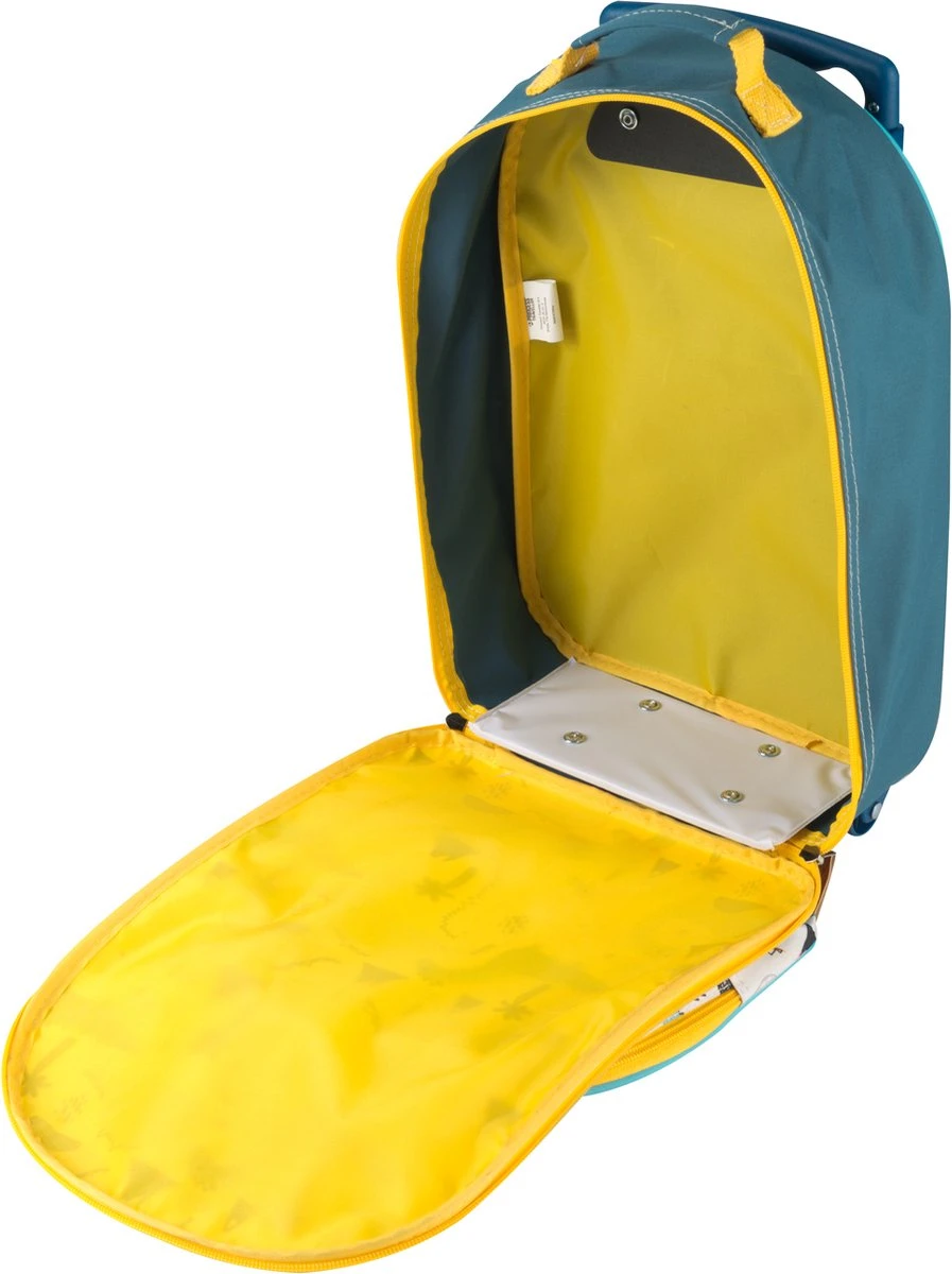 Princess Traveller Kids Collection - 0 Tot 5 Jaar - Trolley - Rond Dino - 2 Wielen - Afbeelding 3