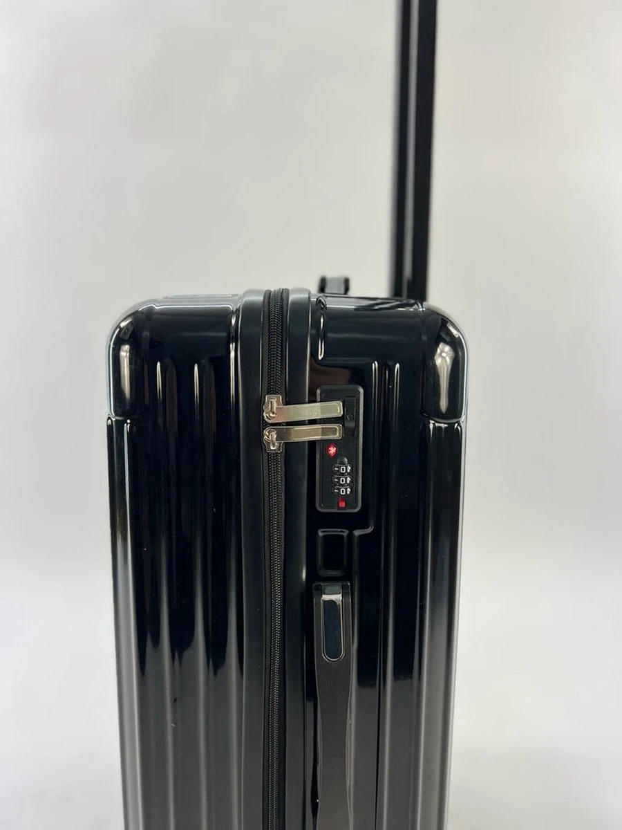 AATravel XL Reiskoffer - Trolley ABS - Met Dubbele Wielen - 73 Cm - 100 Liter - Zwart - Afbeelding 4