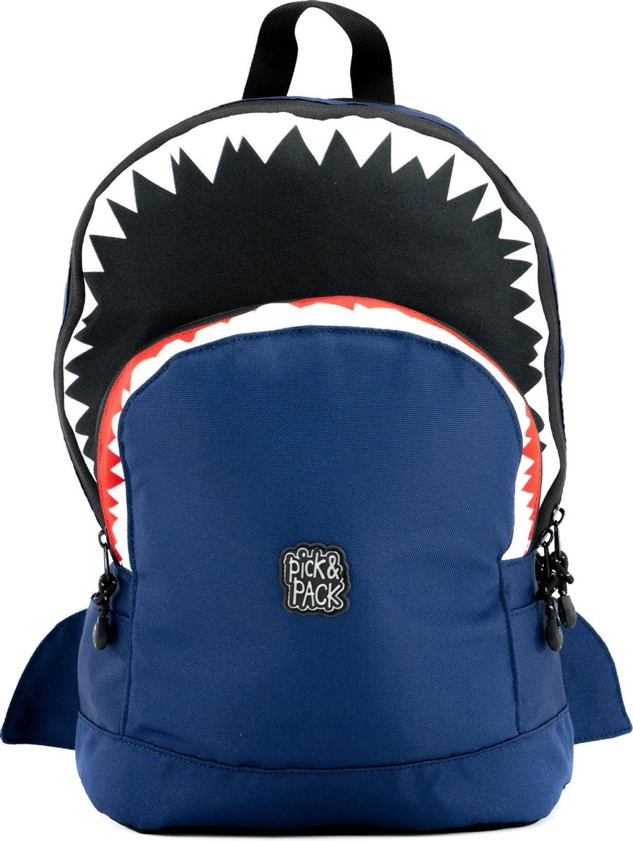 Pick & Pack Haaienvorm - Rugzak - Donkerblauw - Maat M - Afbeelding 6