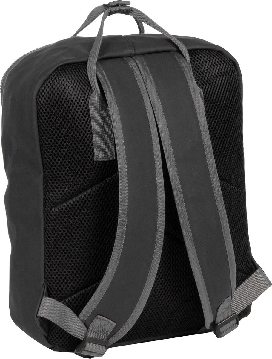 New Rebels® Tim - Rugtas - Grijs/Zwart - Waterafstotend - 13121087 - 28x16x39cm - Rugzak / Backpack - Afbeelding 7