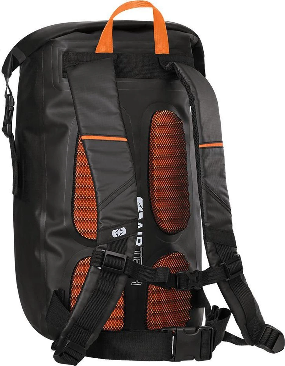Zwarte Rugzak - Waterdichte Rugzak - Rugtas - 22 Liter Rugzak - Backpack Oxford Aqua Evo High-Tech 22L Roll-Top - Afbeelding 8