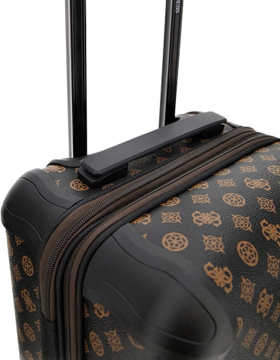 Guess Handbagage Koffer / Trolley / Reiskoffer - 50 Cm - 25 Liter - Wilder - Bruin - Afbeelding 11