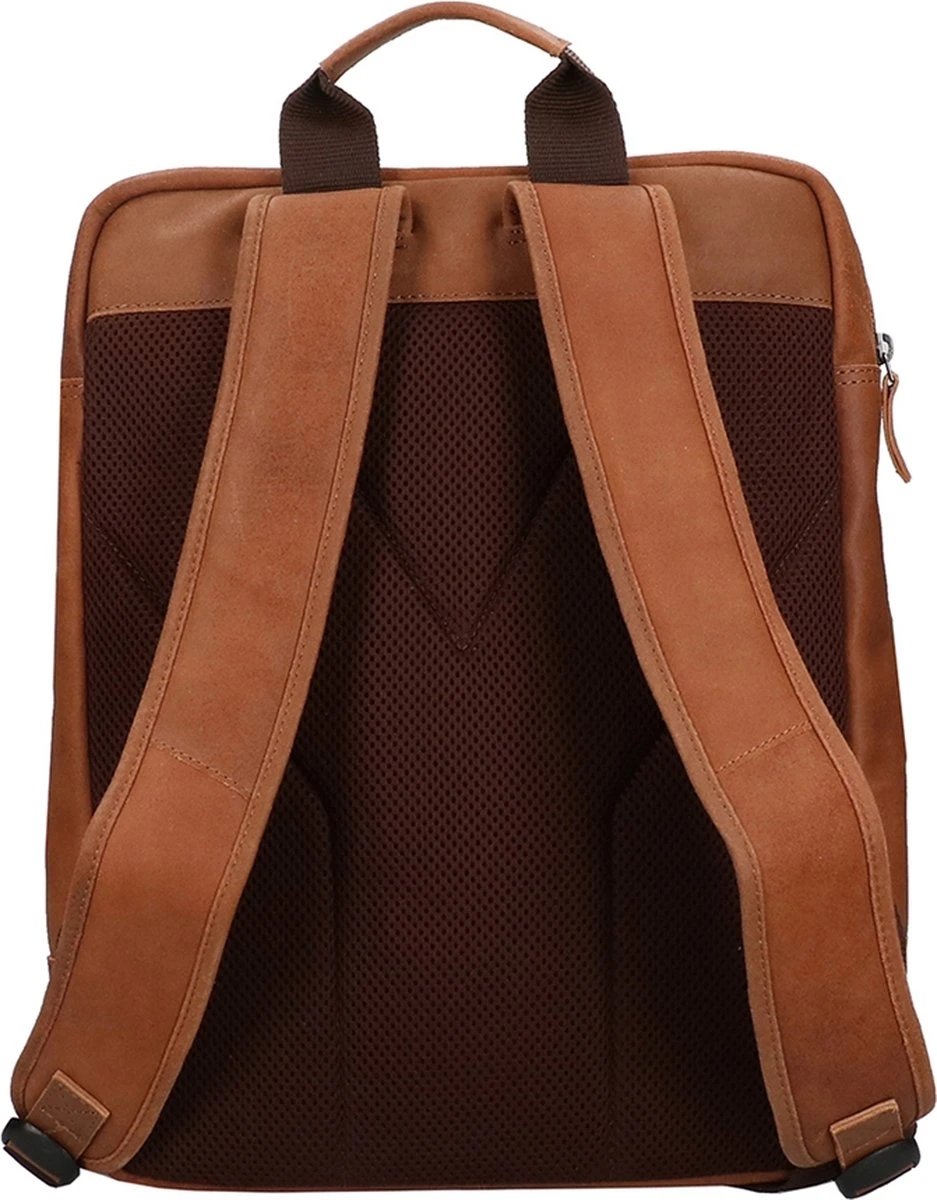 DSTRCT Limited Rugtas - 15,6 Inch Laptoptas - Cognac - Afbeelding 2