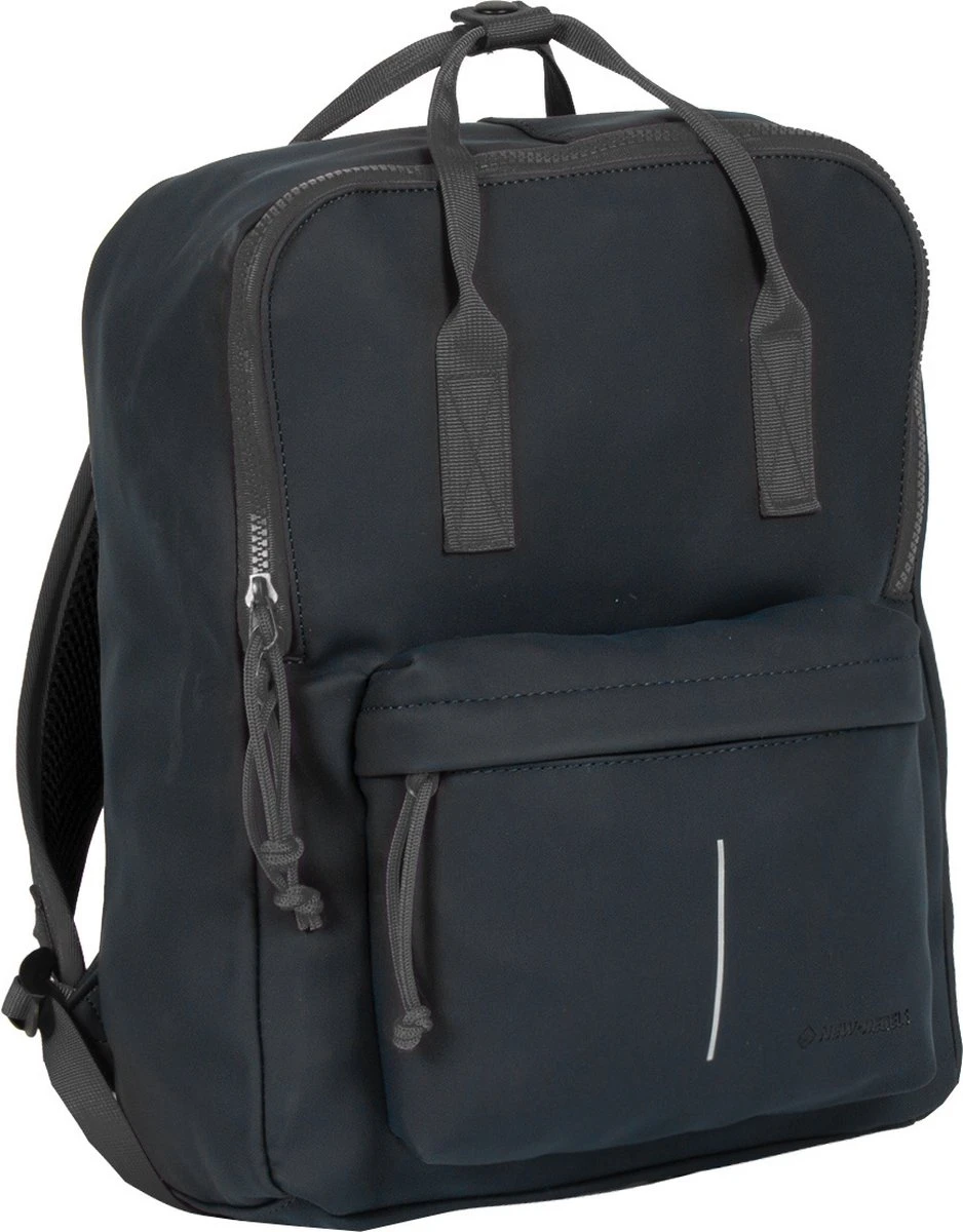 New Rebels® Tim - Rugtas - Grijs/Zwart - Waterafstotend - 13121087 - 28x16x39cm - Rugzak / Backpack
