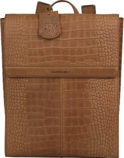Burkely Casual Cayla Dames Rugtas 14" - Cognac