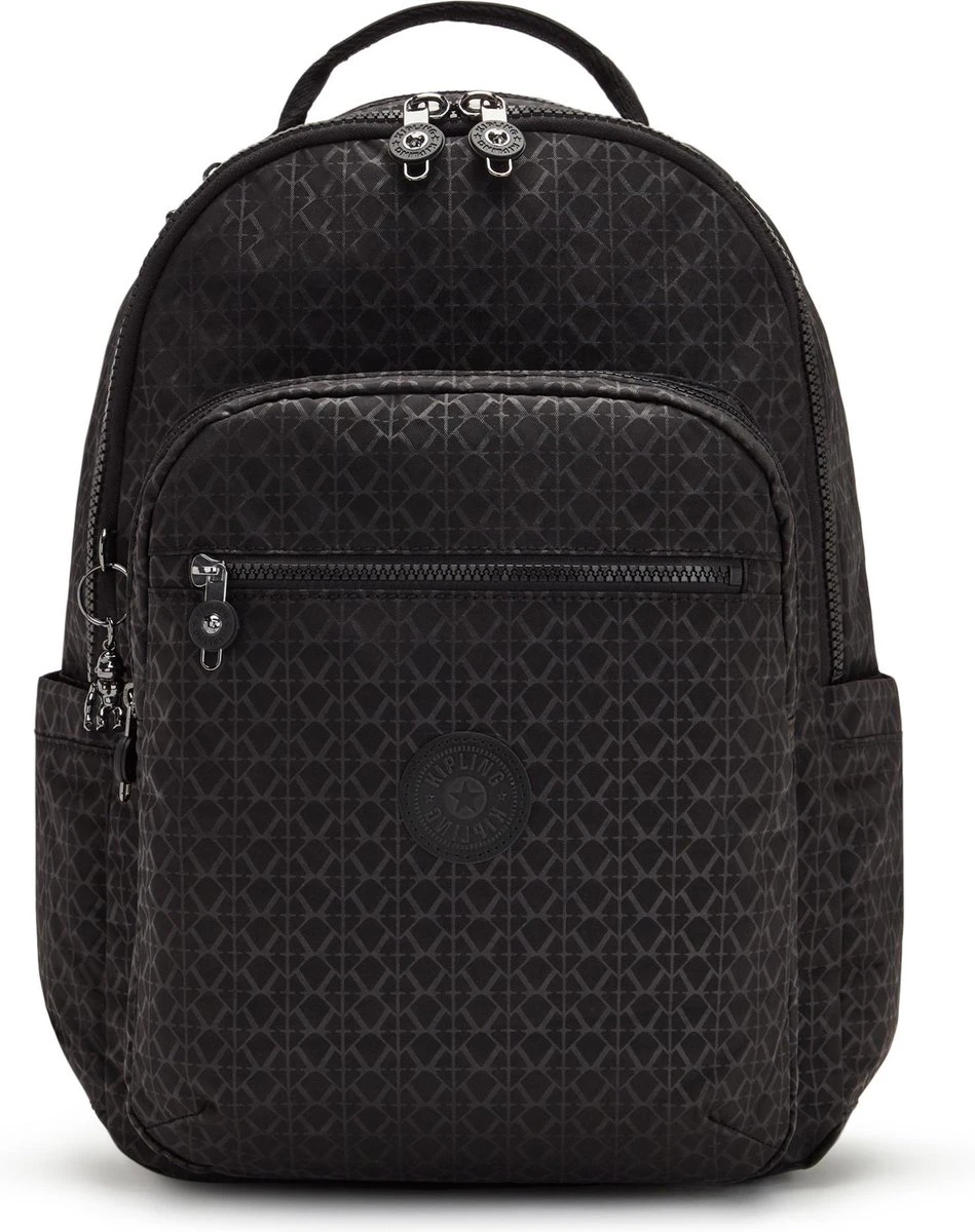 Kipling SEOUL Rugzak, 27 Liter, 15 Inch Laptopvak - Signature Emb