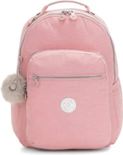 Kipling SEOUL Rugzak, 27 Liter, 15 Inch Laptopvak - Bridal Rose