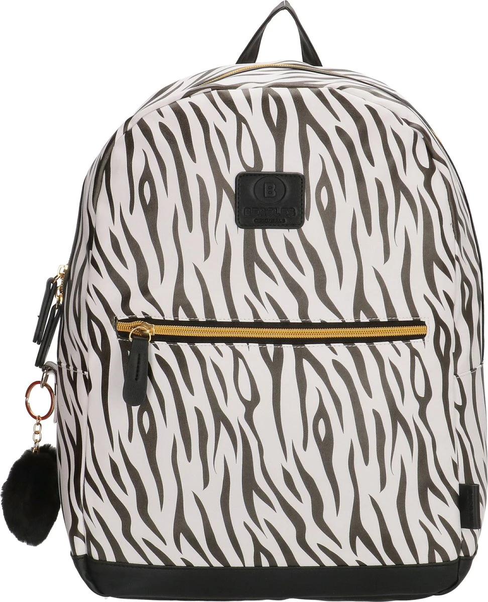 Beagles Originals Cool Originals Rugzak 13,3 Inch (29,4x16,6 Cm.) - Tijger Wit