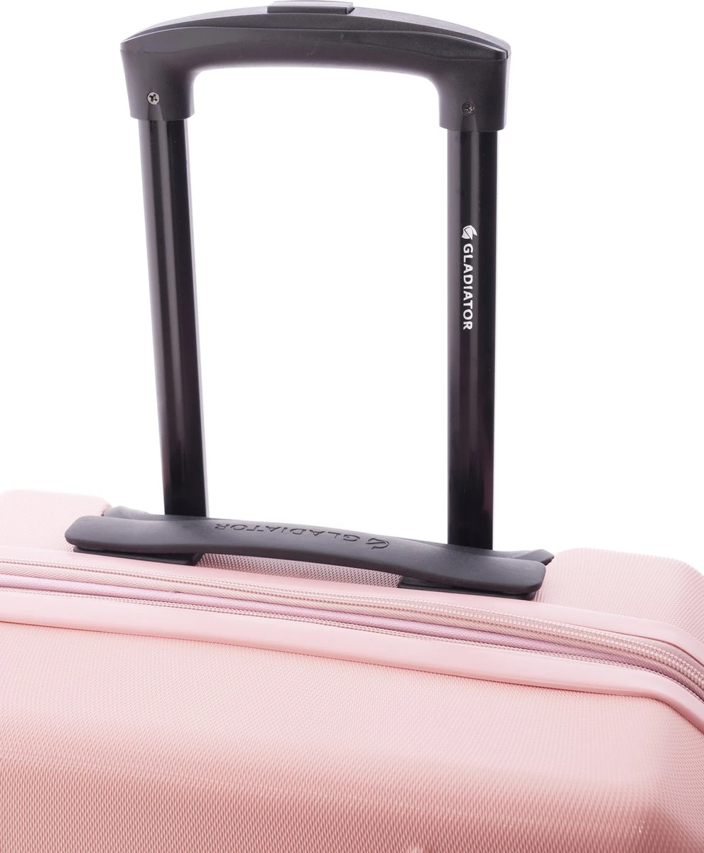 Gladiator Tropical Middelgrote Koffer Expandable - 67 Cm - 72/82 Liter - Roze - Afbeelding 9