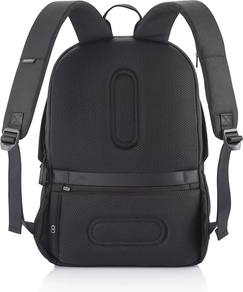 XD Design Bobby Soft - Anti-Diefstal Rugzak 16 Liter - Zwart - Afbeelding 5